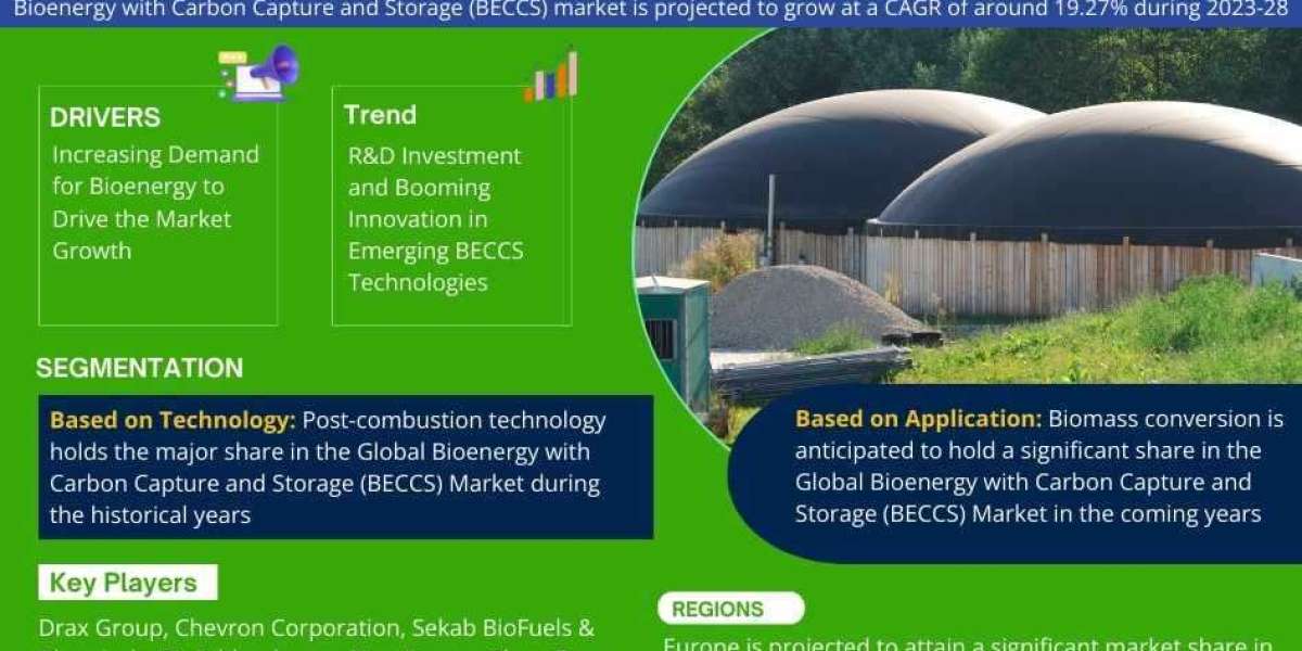 Bioenergy with Carbon Capture and Storage (BECCS) Market Size, Industry Trends and Growth Report 2023-2028