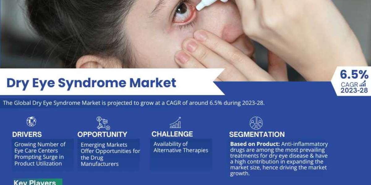 Dry Eye Syndrome Market Size, Share, Growth, Future and Analysis Forecast 2023-2028