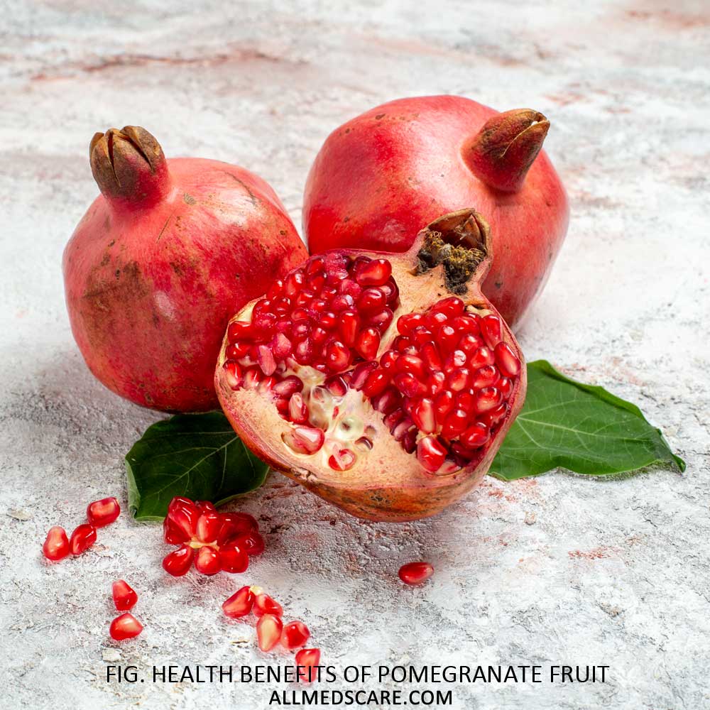 Pomegranate fruit-6 Popular Health benefits!