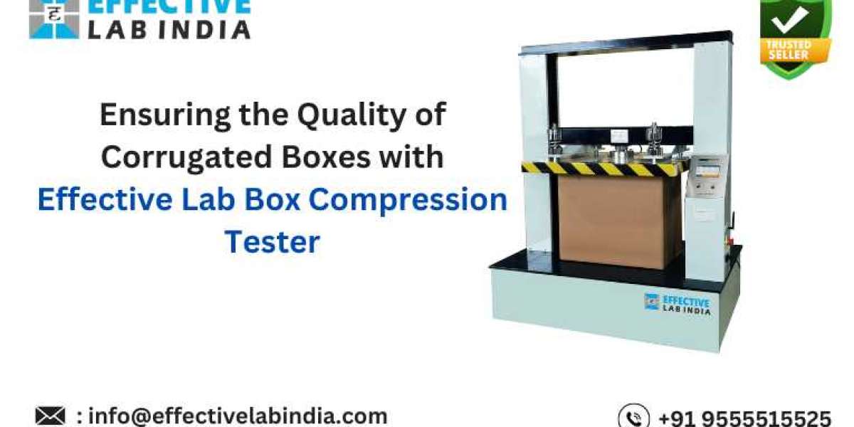 Ensuring the Quality of Corrugated Boxes with Effective Lab Box Compression Tester