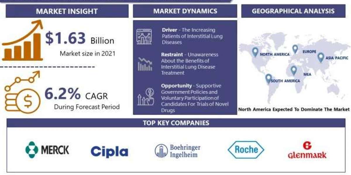 Interstitial Lung Disease Treatment Market Key Players, Trends, Industry Size and Forecast To 2024-2032