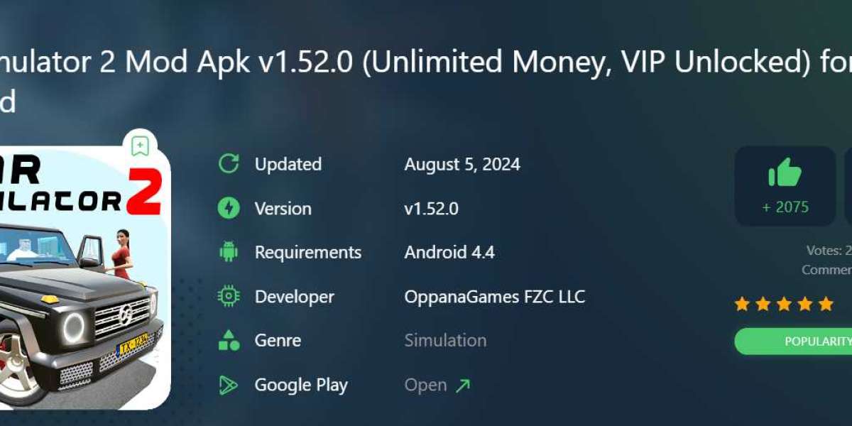 Unlock VIP Features in Car Simulator 2 with the 5Plays Mod APK