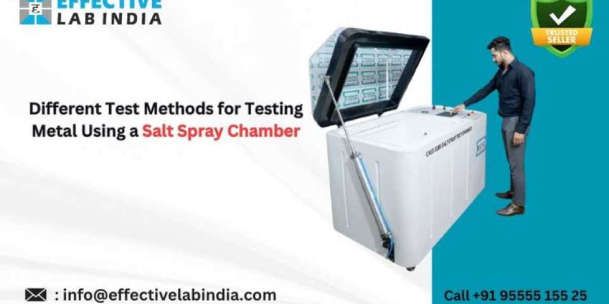 Different Test Methods for Testing Metal Using a Salt Spray Chamber