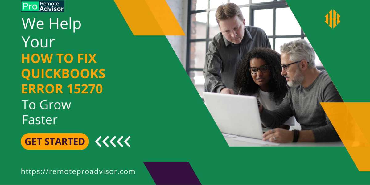 How to fix QuickBooks Error 15270